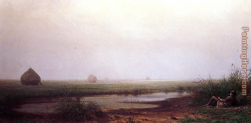Marsh with a Hunter